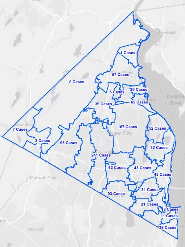 COVID-19: Here's Latest Rundown Of Rockland Cases By Community