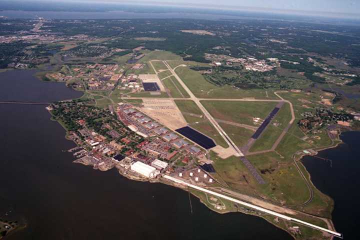 Experimental Plane Crashes Near Langley AFB Days Before Air Show (DEVELOPING)