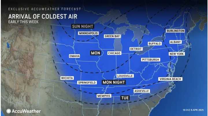 Shifts can trigger temperature swings of 10 to 40 degrees Fahrenheit within hours, even across relatively short distances.
  
