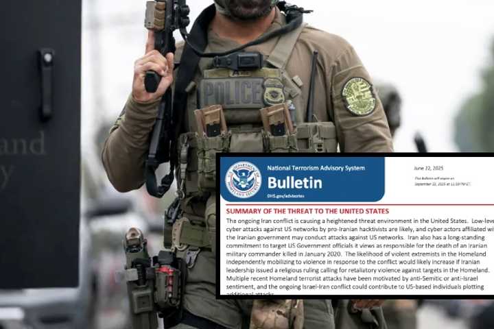 DHS Warns Of Terror Attacks, Cyber Threats In US Amid Iran Conflict