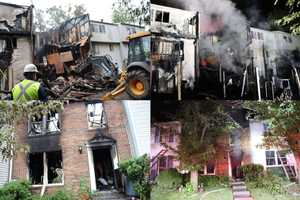 Firefighter Injured, Dog Dies In Two-Alarm Maryland Townhouse Blaze: Fire Marshal