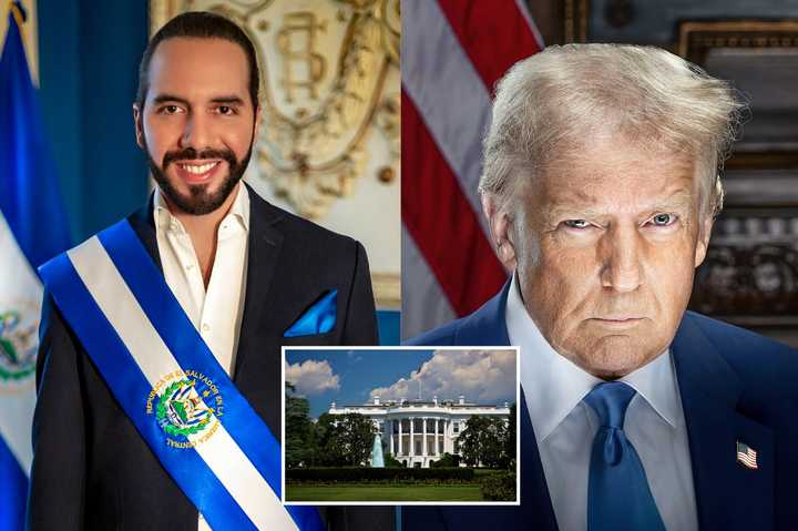 Presidente Nayib Bukele and President Donald Trump
