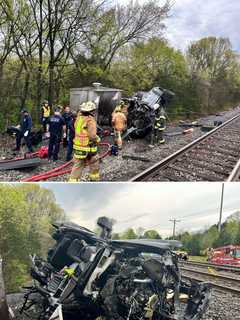 Driver Hospitalized After Amtrak Slams Into Truck At Ungated Crossing In Bristow (UPDATED)