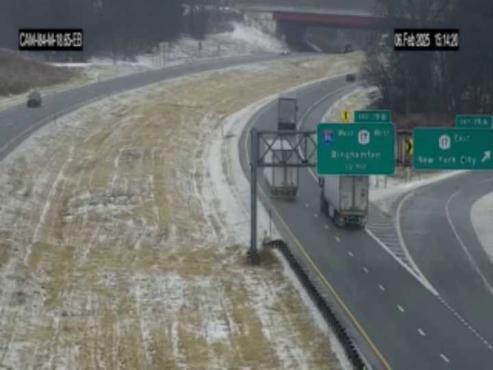 I-84 in Wallkill on Thursday, Feb. 6.&nbsp;