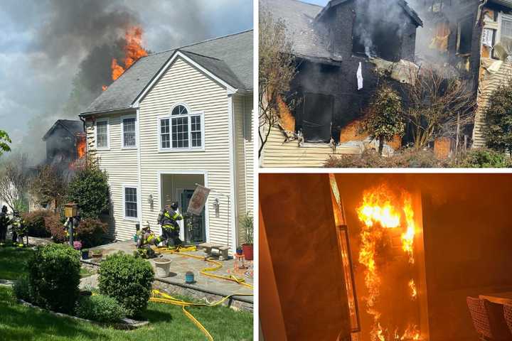Gasoline-Fueled Garage Fire Rips Through Westchester Home