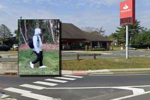 Police Searching For Suspect In Bank Robbery On Jersey Shore