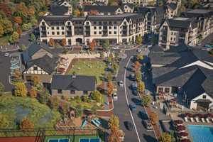 Work Begins On Upscale Village With Apartments, Shops, Ice Rink Near Rockland Border