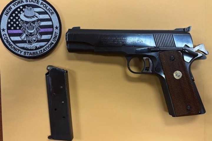 K9 Sniffs Out Stolen Gun On Taconic Parkway In Yorktown: Duo Arrested, Police Say