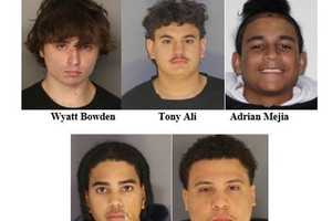 Jersey City Man One Of 5 Arrested After Street Takeovers Injure Two Cops: Police