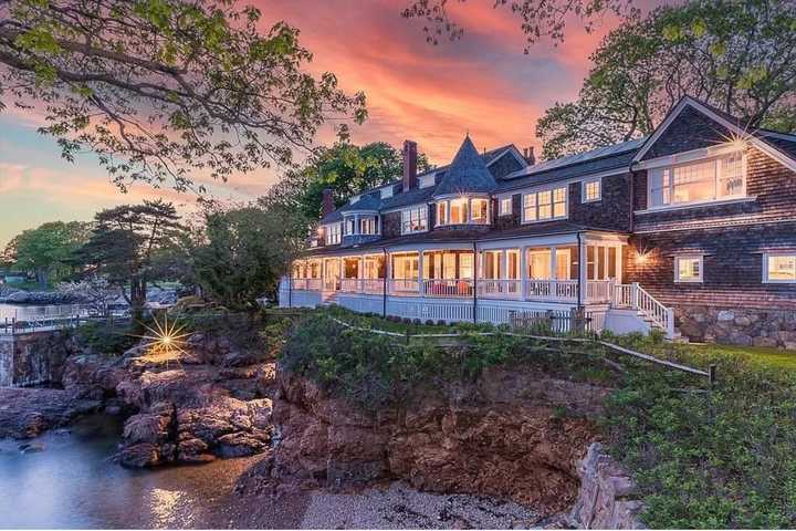 $15 Million Mass Mansion 'Has It All,' Including Private Beach, Listing Says